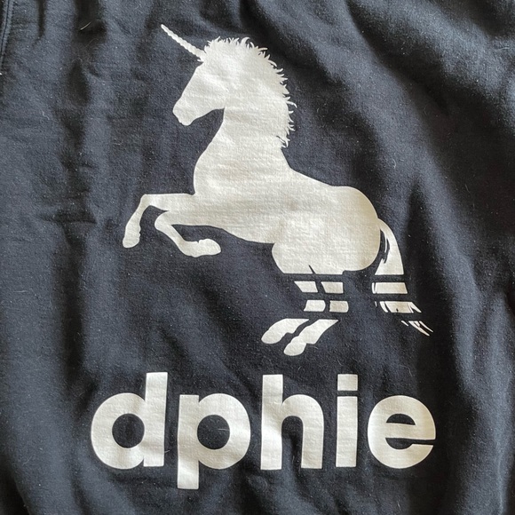 Delta Phi Epsilon Adidas Logo Crewneck SZ Small - Picture 2 of 4